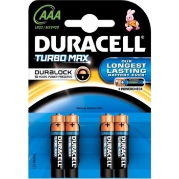Patareid Duracell Turbo Max 4x AAA