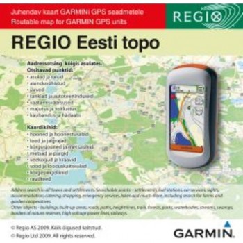 Regio Eesti TOPO mälukaart