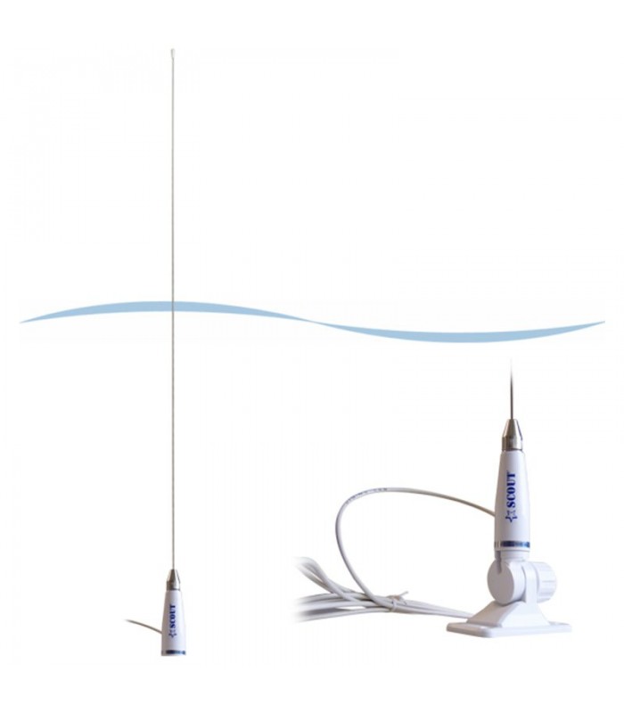 VHF metallantenn  0,9m