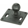 RAM® 75x75mm VESA Plate with Ball and Steel Reinforced Post