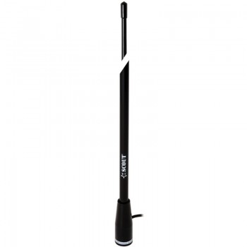 Scout VHF fiberglass antenn 1,5m (must)